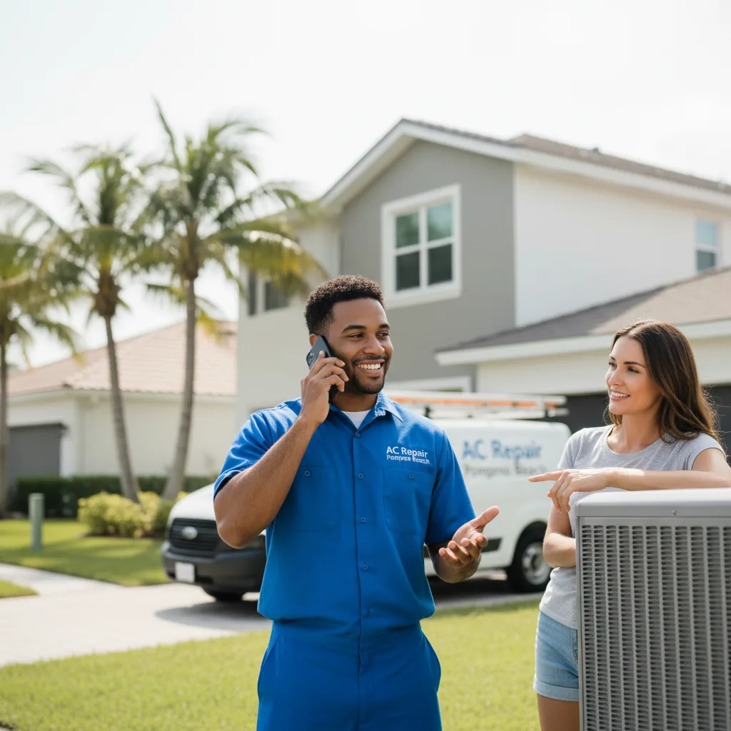 AC Repair Pompano Beach customer support in Yoder